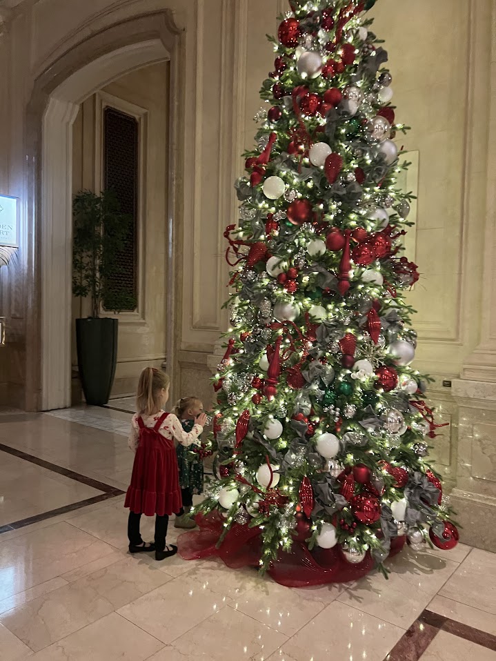 The Magic of Christmas is on full display at the Palace Hotel