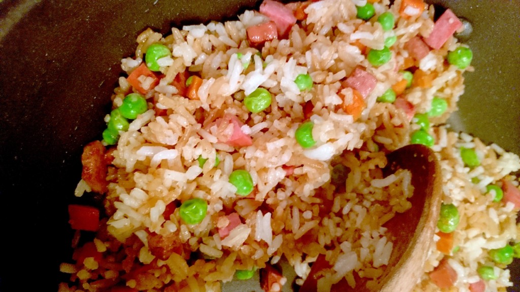 fast fried rice recipe lunch idea