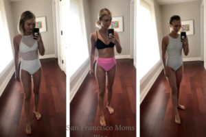 body confidence in swimsuits in after having kids