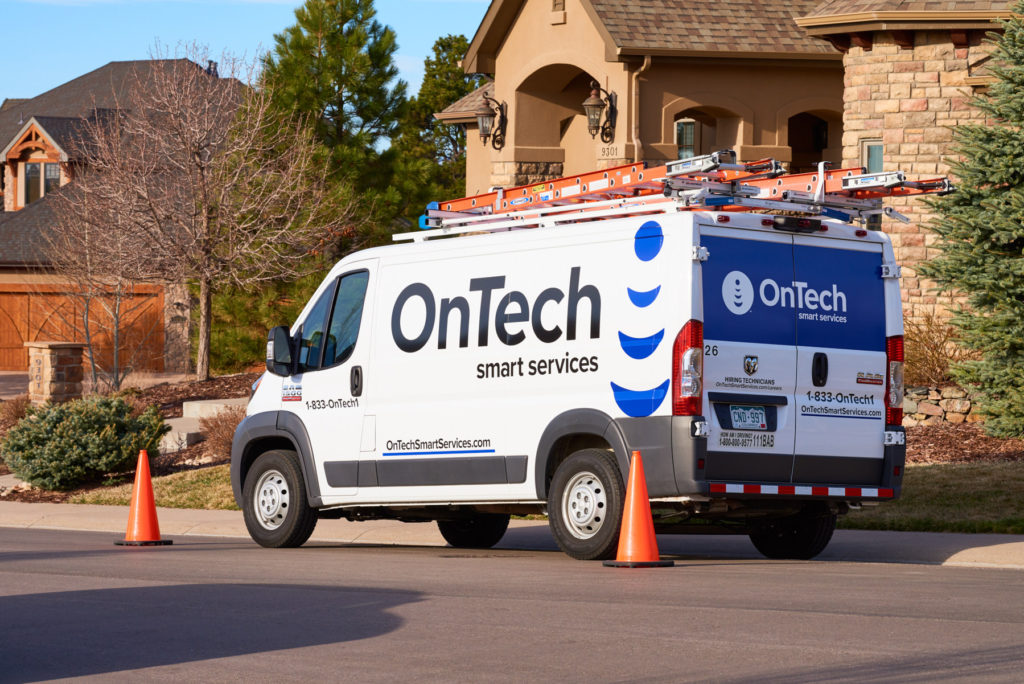 OnTech smart services in-home technology installation