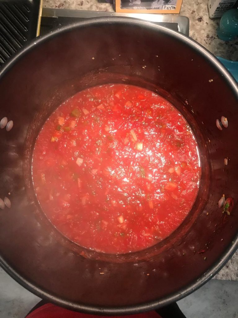 recipe for medium heat tomato salsa