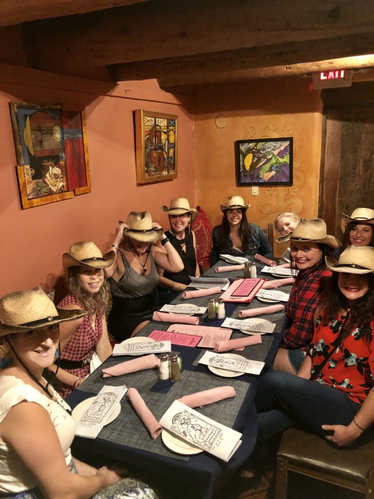 Dinner at The Pink Adobe in Santa Fe
