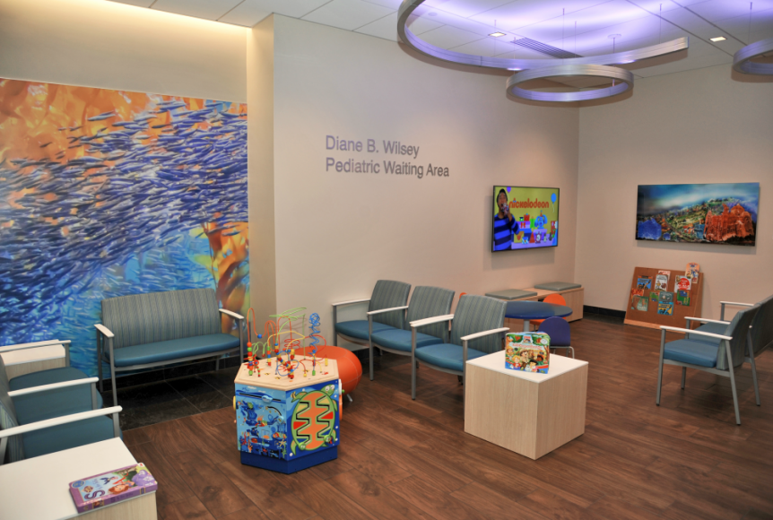 pediatric ed waiting room