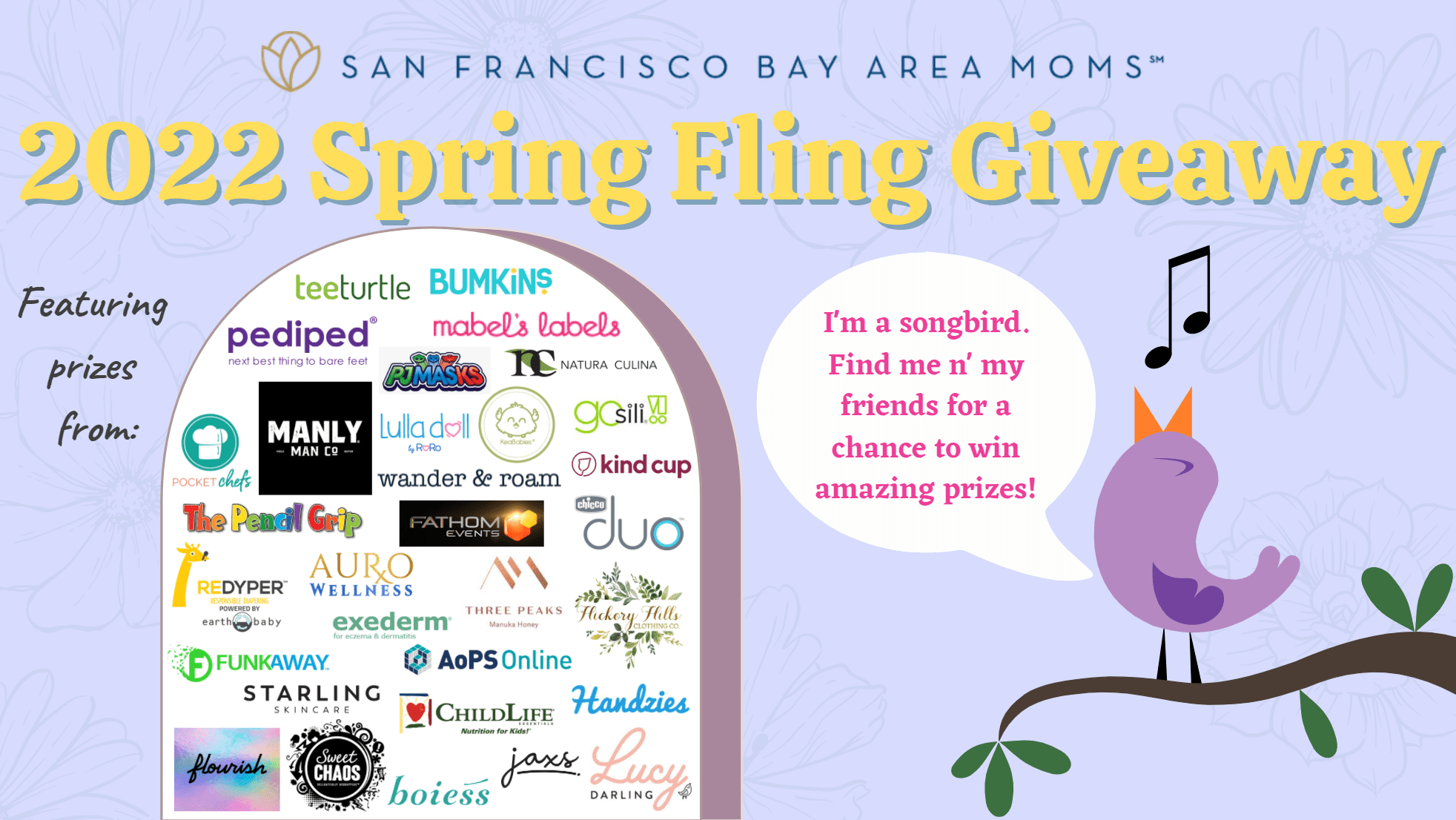 2022 Spring Fling Giveaway - San Francisco Bay Area Moms