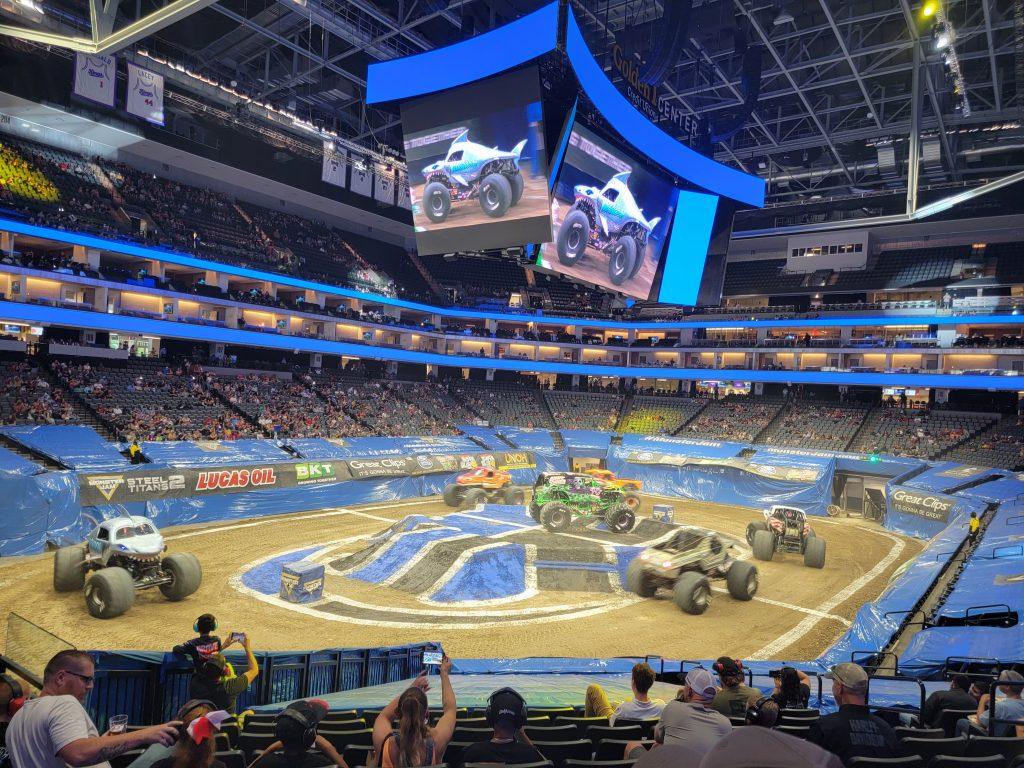 Monster Jam 2022: Monster Trucks Stunt Through 4 Challenges