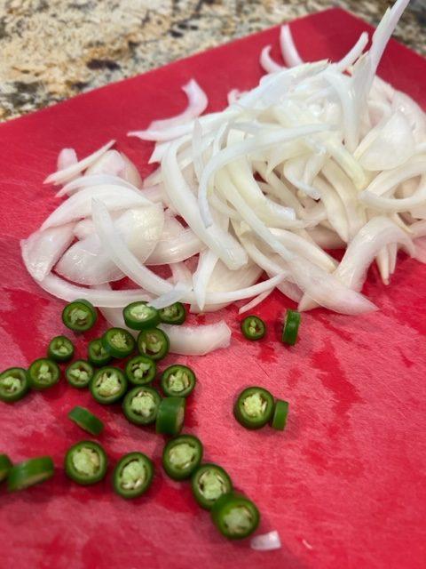 onion bhaji cooking with Sujaya Indian Cooking for Beginners