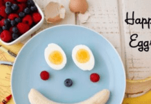 Back to School Breakfast Ideas: Raspberry Banana Breakfast Taco
