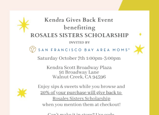 It's A Sweets and Sips Event at Kendra Scott!