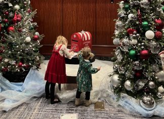 The magic of Christmas is on full display at the Palace Hotel