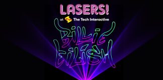 LASERS! at The Tech: Billie Eilish