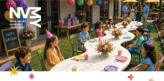 Birthday Party on the Napa Valley Museum Yountville Patio